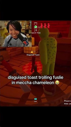 Disguised Toast OUTPLAYS Fuslie!