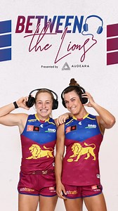 Between the Lions season 2, featuring a new look lineup 😍 First episode up tomorrow! 🎧 Audeara | Brisbane Lions