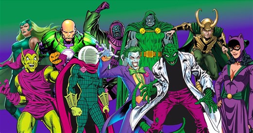 Achávamos que era mera coincidência: o detalhe oculto e milenar que explica por que quase todos os vilões vestem roxo, verde e laranja