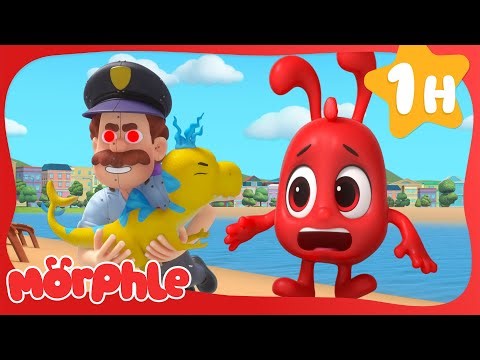 Morphle Saves the City with Robofreeze 🤖❄️ | Morphle 1 HR | Moonbug Kids - Fun Stories and Colors