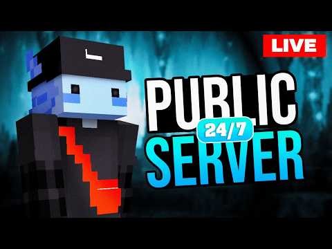 MINECRAFT PUBLIC SMP 24/7 ! JAVA & BEDROCK / POCKET EDITION #minecraft