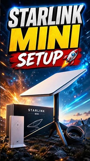 Starlink Mini Is Here! 🚀 Unboxing, Setup & First Look
