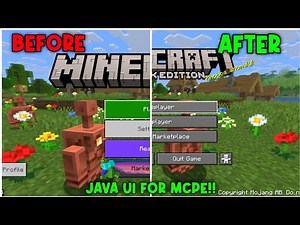 Java UI For MCPE 1.21+ 😍 | Real Java Feel + 100% Working🔥