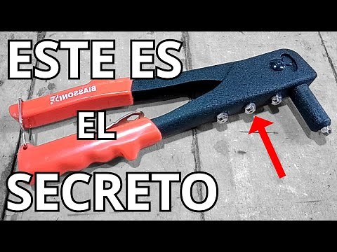 HOW TO USE THE MANUAL RIVETER (EASY)