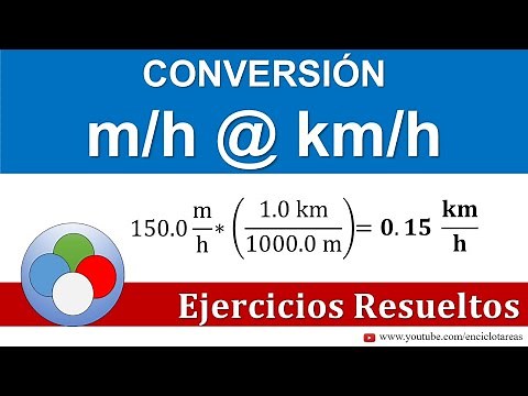 Conversión de m/h a km/h - Parte 2