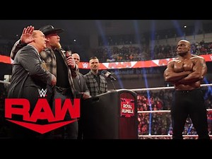 Brock Lesnar and Bobby Lashley step on the scale ahead of Royal Rumble collision: Raw, Jan. 24, 2022