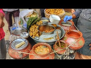 Famous Traditional Chaats Of Delhi | Indian Street Food | Delhi Street Food