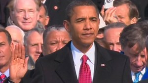 The event saw 1.8 million people gather on Washington D.C.’s National Mall as the 44th president was sworn in for his first term. | Inside Edition: Flashback