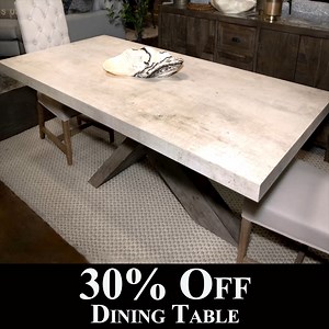Experience the allure of Pottery World's exquisite tables at...