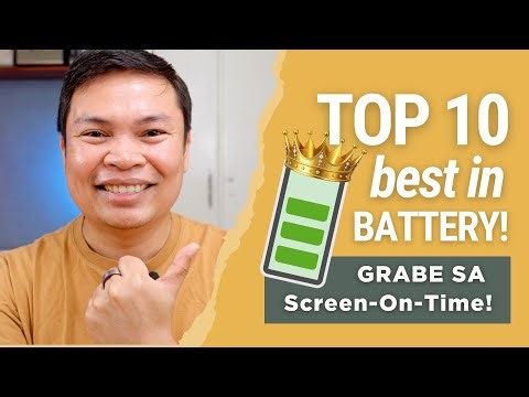 Top 10 Phones na Best in Battery! - MAY BAGO NANG BATTERY KING!