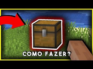 Como fazer Um BAÚ no MINECRAFT (em 1 minuto)