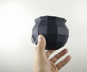 3D Halloween Cauldron