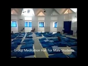 Igatpuri Vipassana Center | Group Meditation Hall Dhamma Giri | 10 Day Free Course