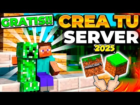 COMO CREAR UN SERVIDOR DE MINECRAFT PARA JUGAR CON AMIGOS 2025!! (CUALQUIER VERSION) JAVA Y BEDROCK💥