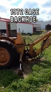 Starting an old backhoe #backhoe | BradenBuildz