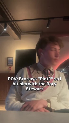 Standard procedure #pub #rorystewart #ukpolitics #pint
