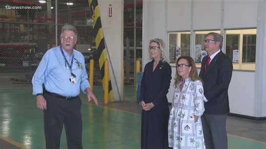 Virginia Congresswoman Kiggans and Chairwoman McClain tour Q.E.D Systems, Inc. in Virginia Beach