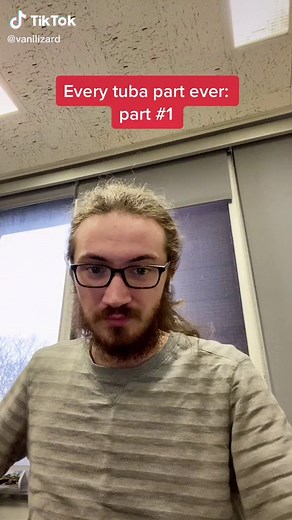 Every tuba part ever: part 1 #tuba #brass #lowbrass #windensemble #music #classicalmusic