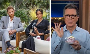 What US talk show hosts had to say about the Meghan and Harry interview