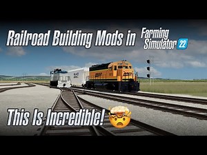 🚅🚂 Build your own Train Set in Farming Simulator - This is Insane! 🚅🚂