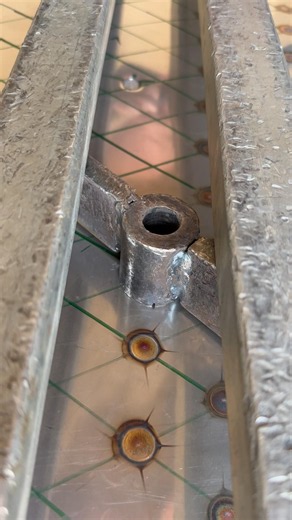 ⚡ TIG Spot Welding Magic on Double SS Sheets 😱🔥 Perfect Fusion! | #shorts