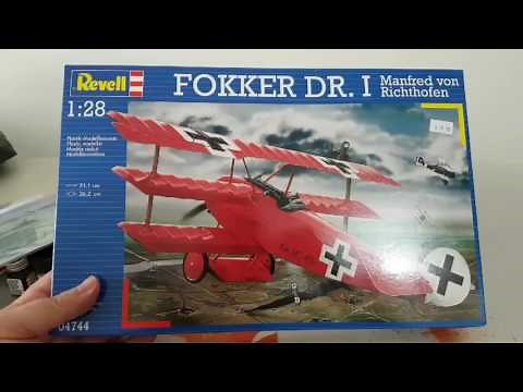 Revell Fokker 'Red Baron' Model Kit