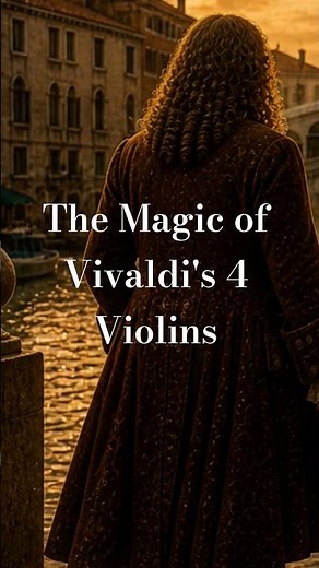 Vivaldi's 4-Violins Masterpiece #Vivaldi #BaroqueMusic #Violin #ClassicalMusic #venice #asmr #bach