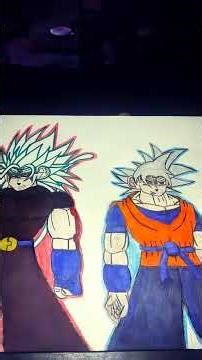 Omni-Super Saiyan God Full Power X-skull and Master Ultra Instinct Goku(custom outfit)