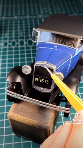 1.3K views · 244 reactions | Model A Standard Phaeton Soft Top (1930s) American Passenger Car (Part 5) #24050 Scale 1/24 #icm #scalemodelling #hobby #scalemodelsworld #scalemodeling #scalemodels #scalemodel #plasticmodels #plasticmodel #modelbuilding #modelkits #modelkit #modelisimo #miniatures | ICM plastic model kits | Facebook