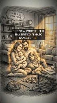 Το Τέλειο Σπίτι δεν Υπάρχει - το Σπίτι που Ξεχειλίζει από Καλοσύνη, Όμως, Χτίζεται Κάθε Μέρα. 🏡✨