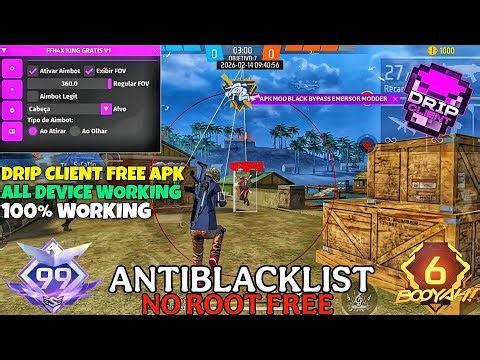 MOD MENU ANDROID DRIP CLIENT✅ CRACK NO KEY🔥 FULL SAFE FIX BAND💯 ANTIBAND SAFE ALL SEVER🔥 😈