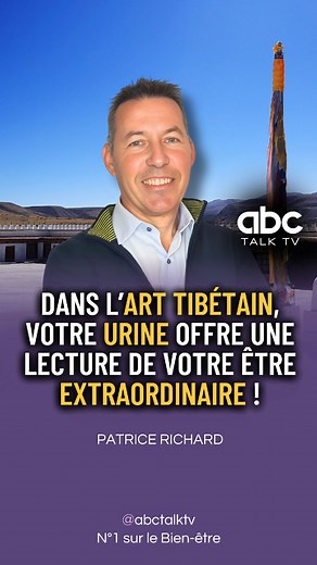 Il est passé de l’industrie pharmaceutique… au monastère tibétain. Patrice Richard est praticien en Sowa Rigpa, la médecine traditionnelle tibétaine, née il y a plus de 2 500 ans. Cette approche holistique réunit phytothérapie, diététique, massages, méditation et pratiques énergétiques, dans une vision unifiée du corps et de l’esprit. Dans cette émission, Patrice Richard raconte son parcours étonnant : ancien ingénieur dans l’industrie pharmaceutique, il voit sa vie basculer après une crise card