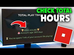 How to Check Roblox Total Playtime Hours (2026)