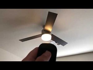 HUNTER 3 BLADED 3 SPEED CEILING FAN ( COMES WITH WALL MOUNT REMOTE) REVIEW