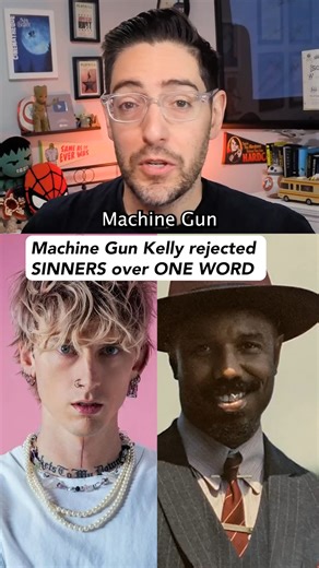168K views · 4K reactions | Machine Gun Kelly was up for a role in Sinners but he refused to audition (Sources: /Film, Pat McAfee podcast, Variety, People) | Pop Culture Brain | Facebook