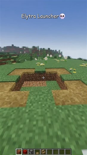 Yuv Q Gaming on Instagram: "Minecraft Elytra Launcher 💀 #minecraft #reels"