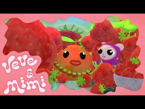 Veve & Mimi | Mňamky paní Broskvičkové | Jahodový koktejl 🥤