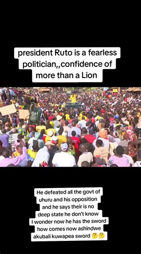 William Ruto is often described by supporters as a fearless politician — bold, resilient, and unshaken in the face of intense political pressure. From his early days in grassroots mobilization to rising through the ranks to the presidency, he has built a reputation for confronting opponents head-on and standing firm in his political convictions. His “Hustler” narrative, relentless campaign energy, and ability to challenge established power structures have reinforced his image as a leader unafrai