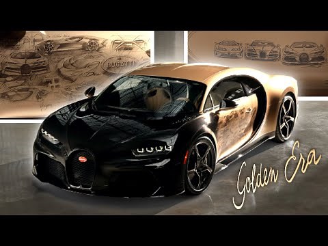 Bugatti Chiron Super Sport Golden Era Car
