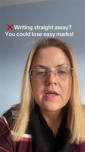 ❌ Stop losing marks by diving straight into answers! Take a few seconds to plan your points, structure your examples, and watch your scores soar ✅ Learn all the exam-winning strategies in our Masterclass! Link in bio! 💯 #examtips #studysmart #year11 #masterclass #worksmarternotharder