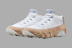 The Air Jordan 9 Golf Gets A Fresh Look With "Linen" Overlays