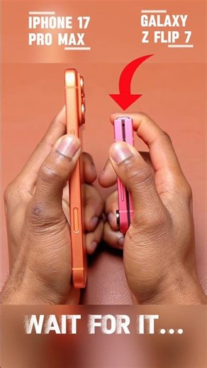 😱⚡ IPHONE 17 PRO MAX VS Z FLIP 7 BOOT -UP TEST!!