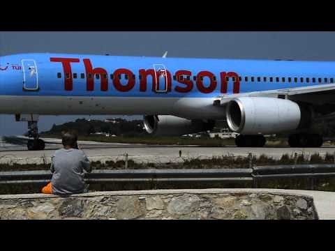 Skiathos Airport - Landing & Take Off