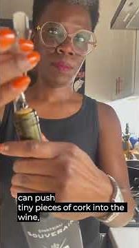 How to Open a Corked Wine Bottle with a Classic Wine Key