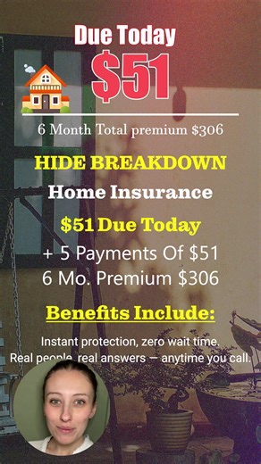 Cut your home insurance bill in half. Get the same coverage for just $51/month. | Home Coverage USA