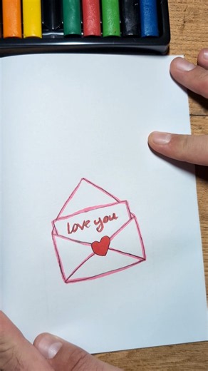 ARTWORK love letter 💌 with Thread 🧵
