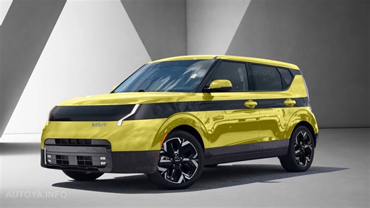 Wacky, Unofficial 2026 Kia Soul Refresh Flaunts Quirky Virtual Design and Ritzy Colors