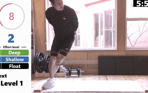 【10-min Slide Board WORKOUT】10分钟滑冰板有氧跟练