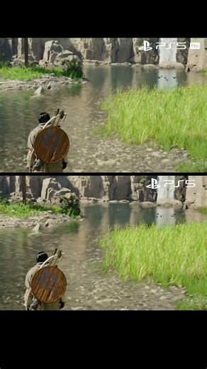 Crimson Desert PS5 vs PS5 Pro Comparison #shorts