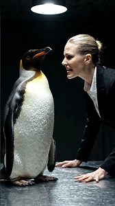 Who told the penguin you are not a dog, AI? #pypy #penguino #palmerpenguins #penguinpal #aishorts